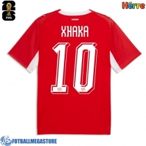 Fotballdrakt Herre Sveits Granit Xhaka #10 Hjemmedrakt VM 2026 Kortermet
